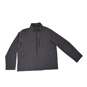 Tumi T-Tech Men's Full-Zip Performance Jacket – Charcoal Grey – XL